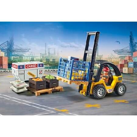 Playmobil Forklift Truck with Cargo_2