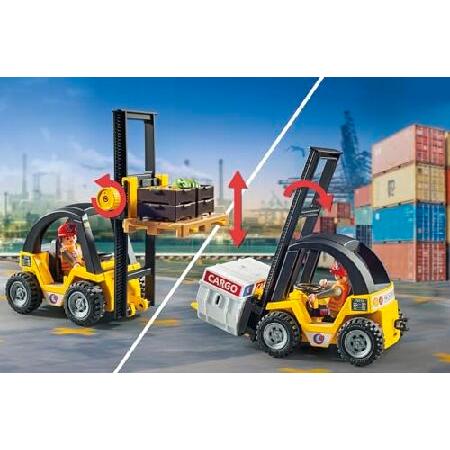 Playmobil Forklift Truck with Cargo_5