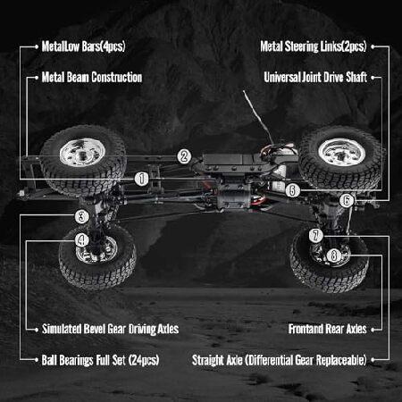 FMS 1/18 RC クローラー FCX18 Chevy K10 ラジコンカー トラック RTR
