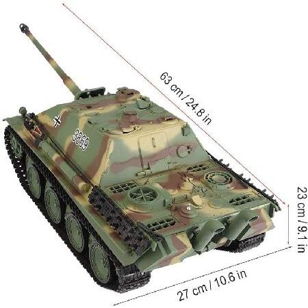 Integy 1/16スケール ドイツ ヤークトパンサー RC 対戦車車両、2.4Ghz