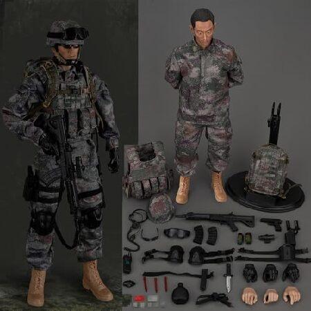 ViiKONDO 1/6スケール アクションフィギュア おもちゃ 陸軍 男性 12インチ 中国 PLA ソルジャー モデル 組み立てフィギュア フルセットコレクション JY23003