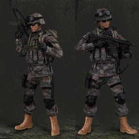 ViiKONDO 1/6スケール アクションフィギュア おもちゃ 陸軍 男性 12インチ 中国 PLA ソルジャー モデル 組み立てフィギュア フルセットコレクション JY23003