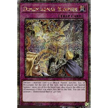 Dimensional Barrier - RA01-EN072 - Quarter Century Secret Rare - Face To Face Games-151009