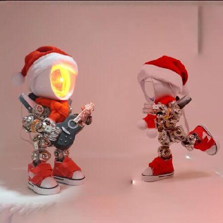 Metalkitor 3D Metal Puzzles for Adults， Santa Mecha Po Model Kit - Executive Desk Ornament - Steampunk DIY Crafts - Assembly Brain Teaser - Perfect Ro_1