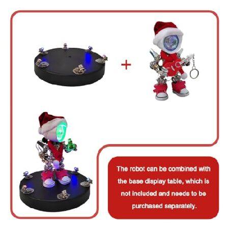 Metalkitor 3D Metal Puzzles for Adults， Santa Mecha Po Model Kit - Executive Desk Ornament - Steampunk DIY Crafts - Assembly Brain Teaser - Perfect Ro_4
