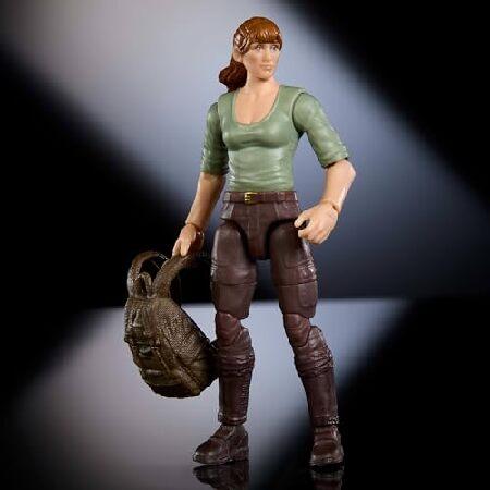 Mattel ジュラシックワールド ハモンドコレクション キャラクターアクションフィギュア、クレアディアリング 関節式コレクタブルおもちゃ 3.75インチスケール_1