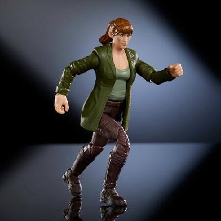 Mattel ジュラシックワールド ハモンドコレクション キャラクターアクションフィギュア、クレアディアリング 関節式コレクタブルおもちゃ 3.75インチスケール_2