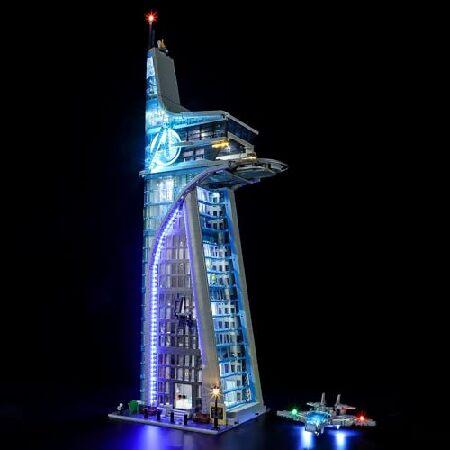 YEABRICKS LED Light for Lego-76269 Marvel Avengers Tower Building Blocks Model (Lego Set NOT Included) |  | 01