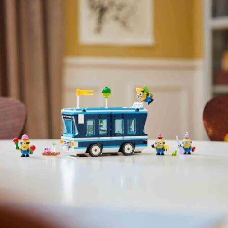 レゴ(LEGO) ミニオン ミニオンのミュージック・パーティー・バス おもちゃ 玩具 誕生日 プレゼント ブロック 女の子 男の子 子供 7歳 8歳 9歳 小学生 ごっこ遊び_1