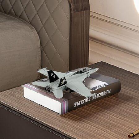 HANGHANG 1:72 Military Model Plane F/A-18F Super Hornet Alloy Fighter Plane Model，Model Airplane for Collection and Gift_2