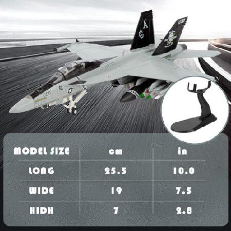 HANGHANG 1:72 Military Model Plane F/A-18F Super Hornet Alloy Fighter Plane Model，Model Airplane for Collection and Gift_5