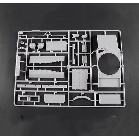 FMOCHANGMDP Tank 3D Puzzles Plastic Model Kits， 1/35 Scale Russian Object 477 XM2 Model， Adult Toys and Gift，7.3 X 3.1Inchs_4