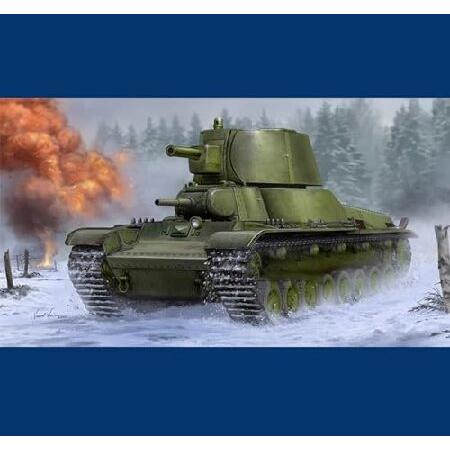 FMOCHANGMDP Tank 3D Puzzles Plastic Model Kits， 1/35 Scale Soviet T-100Z Heavy Tank Model， Adult Toys and Gift，9.7 x 3.9Inchs_5