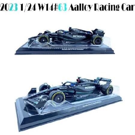 HTLNUZD Bburag New 2023 1/24 F1Mercedes AMGW14#63 Alloy Racing Car for George Russell 1:24 F1 W14#63 Super Formula One Luxury Collection DieCasting Ad_1