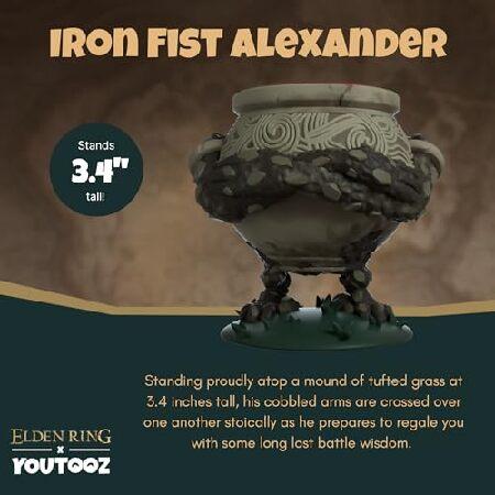 Youtooz Iron Fist Alexander #1 3.4" inch Vinyl Figure， Collectible Limited Edition Souls Figure from The Youtooz Elden Ring Collection [Ages 15+]_1