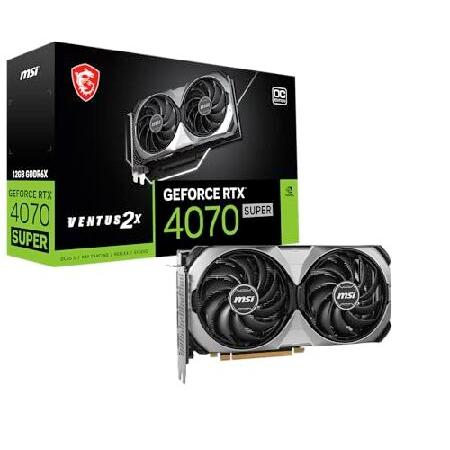 MSI (エムシー) GeForce RTX 4070 SUPER 12G VENTUS 2X OC