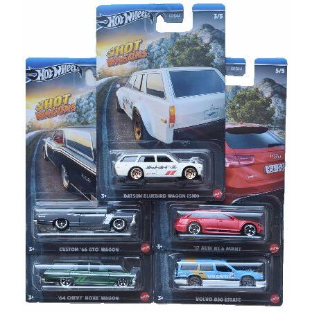 ホットウィール ホットワゴン ５台セット パッケージ付 Hot Wheels（ホットウィール） ホットワゴン 5個セット ['64 シボレー
