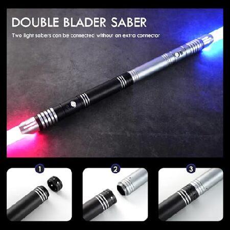 DAMIENSABER アップグレード RGB3.0 スムーズスイングライトセイバー