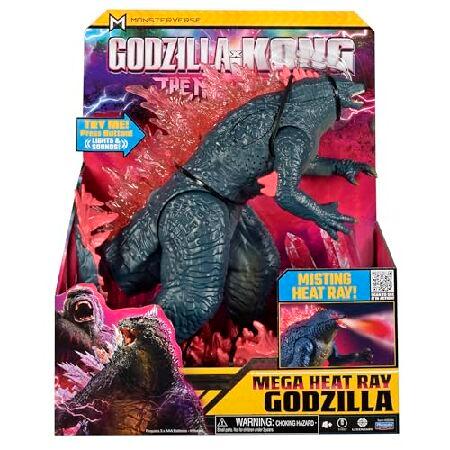 Playmates Toys ゴジラ×コング:13インチ メガデラックス ヒートレイ