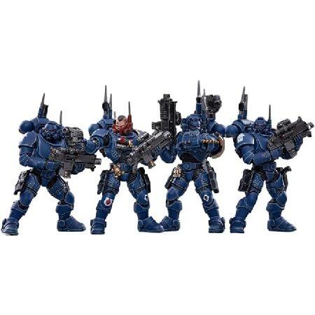 HiPlay JoyToy Warhammer 40k Figura da collezione: Ultramarines Sternguard Veteran with Bolt Rifle Action Figure in scala 1:18 JT9831