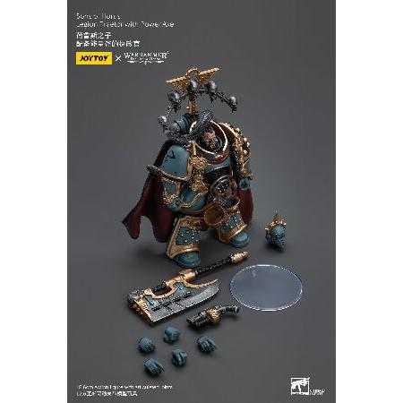 ウォーハンマーホルスヘレシー プラエトール（パワーソードとパワーアックス装備） 1/18 ウォーハンマー ホルスヘレシー インペリアルフィスト
