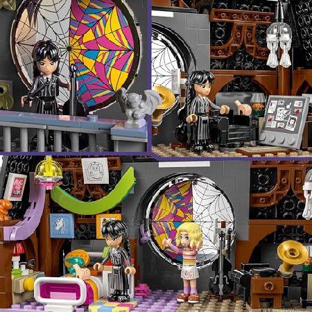 レゴ レゴ(LEGO)ウェンズデー ウェンズデーとイーニッドの部屋 イーニッド ハンド ネヴァーモア学園 ネトフリ アダムスおもちゃ 玩具 誕生日 プレゼント ブロッ_2