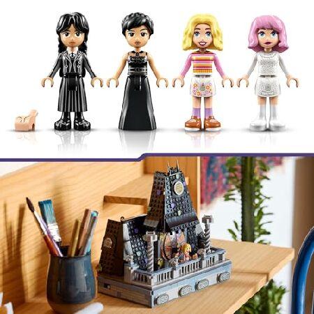 レゴ レゴ(LEGO)ウェンズデー ウェンズデーとイーニッドの部屋 イーニッド ハンド ネヴァーモア学園 ネトフリ アダムスおもちゃ 玩具 誕生日 プレゼント ブロッ_3