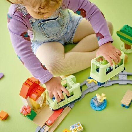 レゴ レゴ(LEGO) デュプロ デュプロのまち ぼうけんトレイン おもちゃ 玩具 誕生日 プレゼント ブロック 知育男の子 女の子 子供 1歳半 2歳 4歳 幼児 ごっこ遊び_1