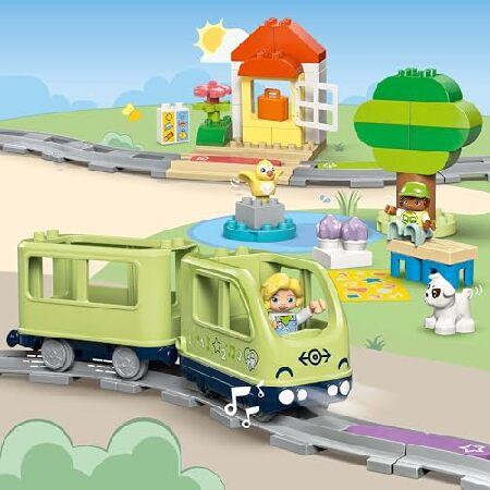レゴ レゴ(LEGO) デュプロ デュプロのまち ぼうけんトレイン おもちゃ 玩具 誕生日 プレゼント ブロック 知育男の子 女の子 子供 1歳半 2歳 4歳 幼児 ごっこ遊び_2