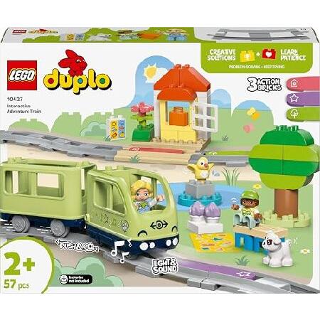 レゴ レゴ(LEGO) デュプロ デュプロのまち ぼうけんトレイン おもちゃ 玩具 誕生日 プレゼント ブロック 知育男の子 女の子 子供 1歳半 2歳 4歳 幼児 ごっこ遊び_5