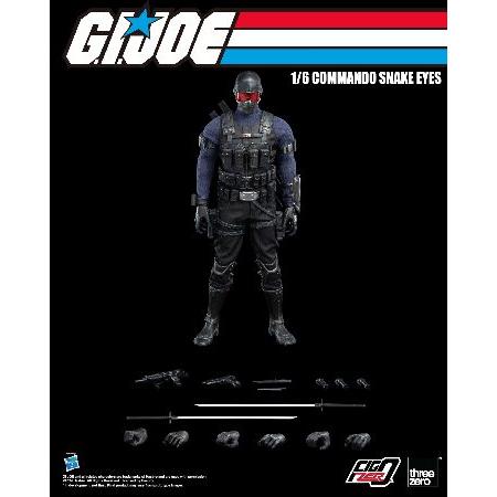 G.I.ジョー:FigZero スネークアイズ 1:6スケール アクションフィギュア_3