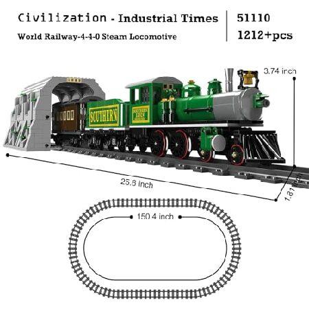 JMBricklayer 鉄道模型セット 大人用 51110 蒸気機関車