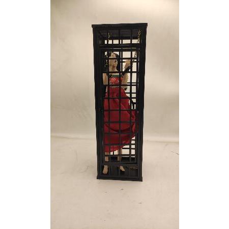 1/6 Scale Action Figure Scene Accessory， Black Binding Cage， Scene Fantasy Props， for 12 inch Ph TBL and other action figures