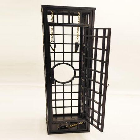 1/6 Scale Action Figure Scene Accessory， Black Binding Cage， Scene Fantasy Props， for 12 inch Ph TBL and other action figures
