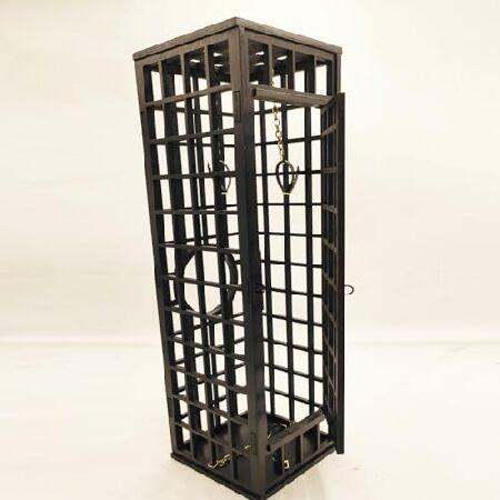 1/6 Scale Action Figure Scene Accessory， Black Binding Cage， Scene Fantasy Props， for 12 inch Ph TBL and other action figures