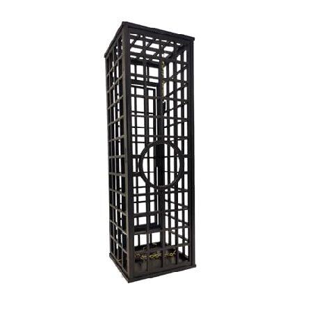 1/6 Scale Action Figure Scene Accessory， Black Binding Cage， Scene Fantasy Props， for 12 inch Ph TBL and other action figures