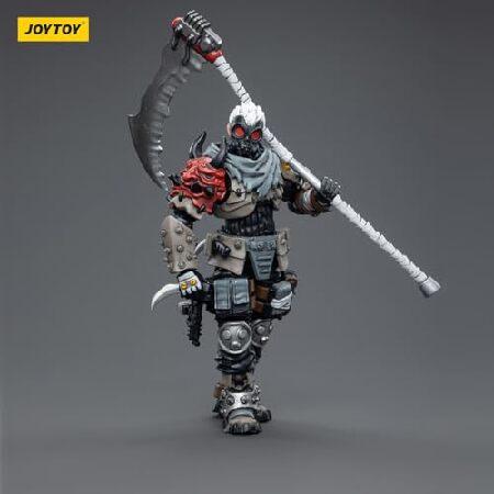 ToyCosmos JOYTOY 1/18 アクションフィギュア 荒れ地スカベンジャーズ フィギュア3点セット 高さ3インチ コレクター収集用アクションフィギュアキット_3