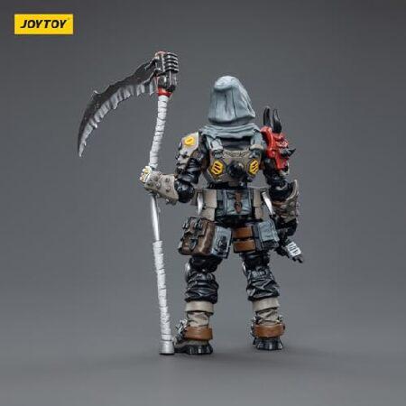 ToyCosmos JOYTOY 1/18 アクションフィギュア 荒れ地スカベンジャーズ フィギュア3点セット 高さ3インチ コレクター収集用アクションフィギュアキット_4