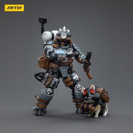 ToyCosmos JOYTOY 1/18 アクションフィギュア 荒れ地スカベンジャーズ フィギュア3点セット 高さ3インチ コレクター収集用アクションフィギュアキット_5