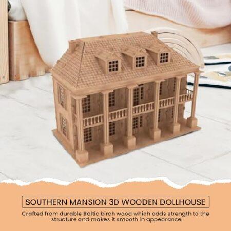 Bird's Wood Shack 3D Wooden Puzzle DIY Doll House Kit - DIY Tiny House Kit from Historic Southern USA - Finely Detailed Baltic Birch Wood - Model Hous_1