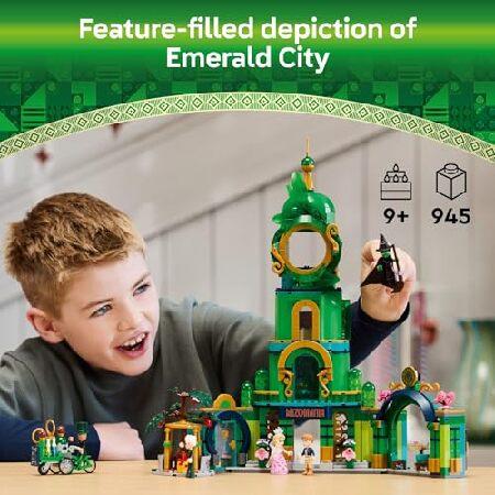 レゴ LEGO Wicked Welcome to Emerald City Building おもちゃ - 子供向けの邪悪なおもちゃ 対象年齢9歳以上 - タワーモデル、グリンダ、エルファバミニドールの