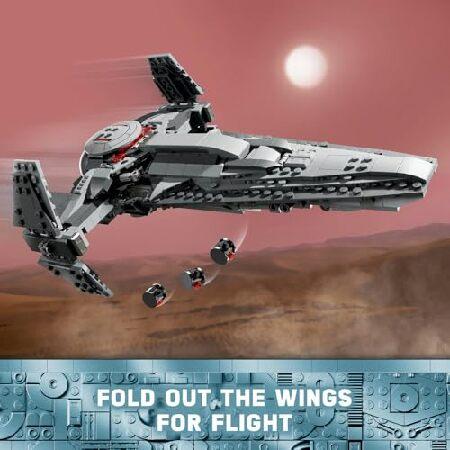 レゴ LEGO 75383 Darth Maul's Sith Infiltrator 9+ 640 Pieces Starship Building Toy Kids_3