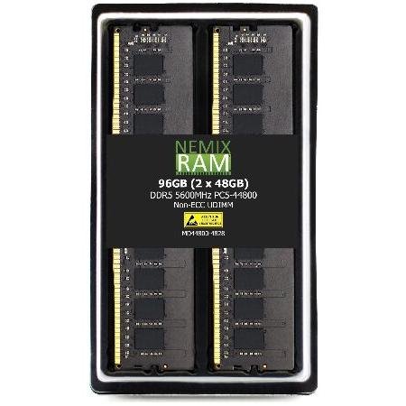 NEMIX RAM 96GB (2X48GB) DDR5 5600MHZ PC5-44800 2Rx8 1.1V CL46 288