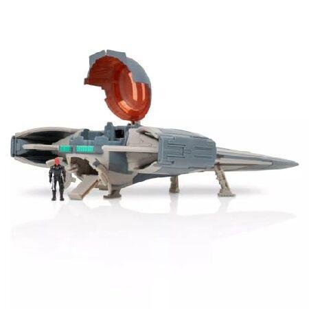スターウォーズ マイクロギャラクシー戦隊シス潜入器 - 10インチ車両 スタンド付き2.5インチスピーダー付き 1インチマイクロフィギュアアクセサリー2個付き_2