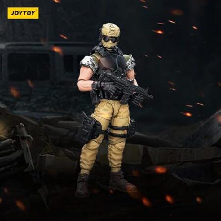 JOYTOY 1/18 アクションフィギュア ダークソース キナ傭兵 スナイパーエース 高さ3インチ 可動モデル コレクターフィギュア_1