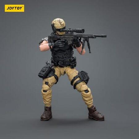 JOYTOY 1/18 アクションフィギュア ダークソース キナ傭兵 スナイパーエース 高さ3インチ 可動モデル コレクターフィギュア_3