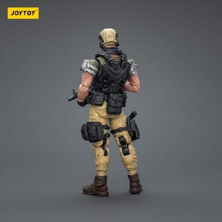 JOYTOY 1/18 アクションフィギュア ダークソース キナ傭兵 スナイパーエース 高さ3インチ 可動モデル コレクターフィギュア_4