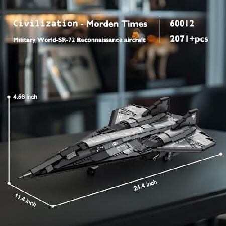 JMBricklayer 軍用飛行機ビルディングブロックセット 60012、クールな