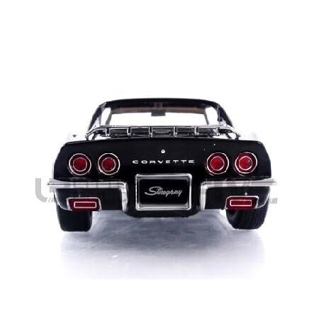 KKスケール KKDC181224 - シボレー.コルベット C3 ブラック 1972