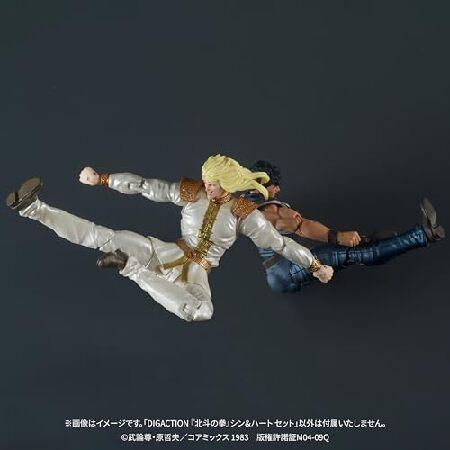 DIGACTION 『北斗の拳』 シン ＆ ハート セット 全高約80mm/110mm ノン